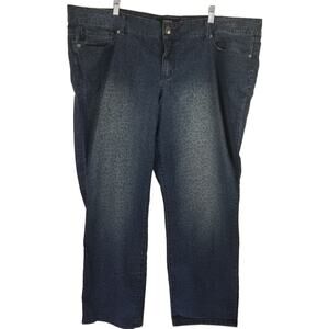 Torrid Women's Straight Leg Slight Distressed Animal Print Jean's 26
